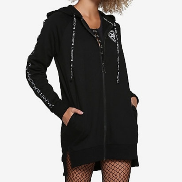 Hot Topic Tops - Witching hour long hoodie